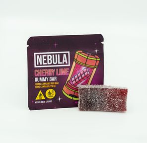 Cherry Lime Gummy Bar I Nebula I 100 mg I 10 ct