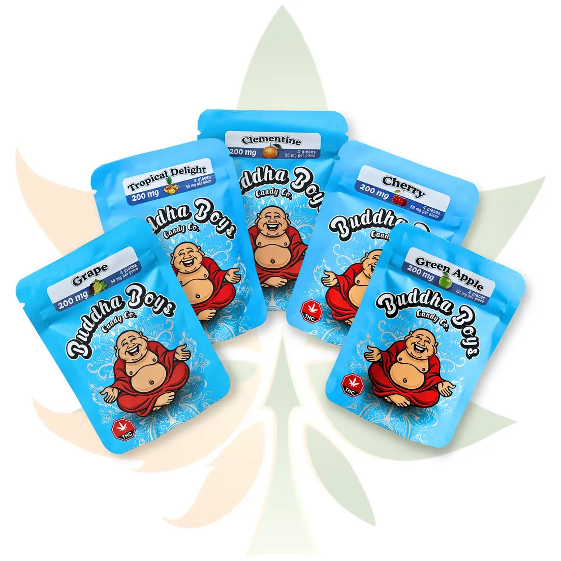 Buddha Boys - 200mg THC Gummies