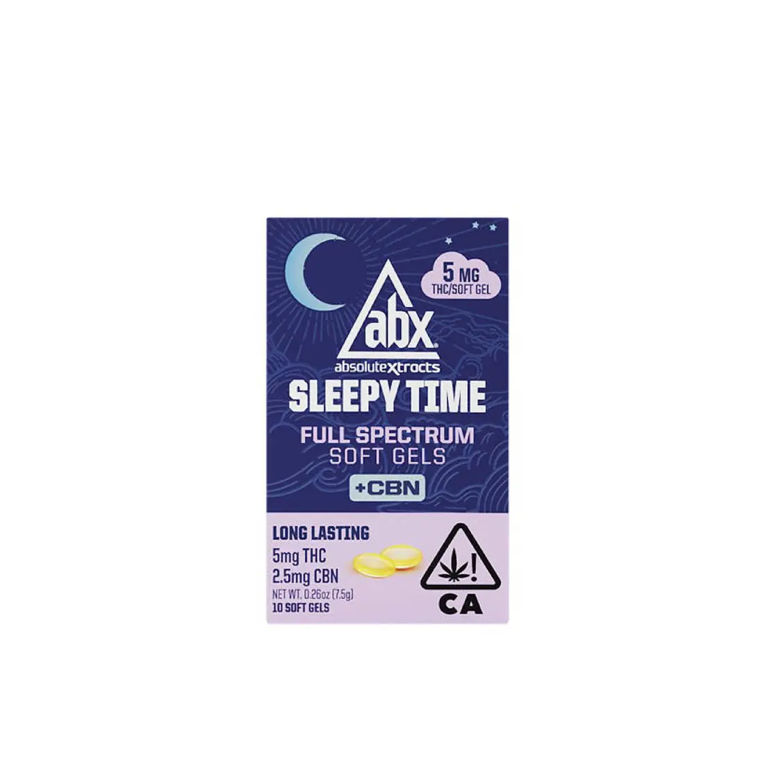 ABX Sleepy Time CBN Soft Gel Capsules 10ct