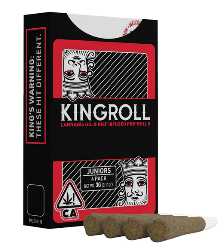 KingRoll: Sativa Variety Mix #8 .75g (4pck) Infused Pre-Rolls