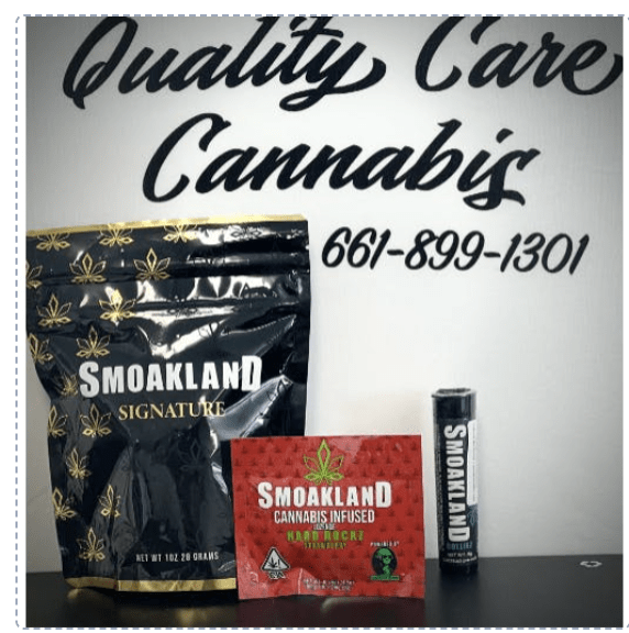 Smoakland Bundle - Mamba 24 ( 28g of flower , 1 hard candy & 1 .5g preroll ) THC: 34.48%