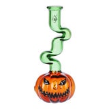 PPH Pulsar Twisty And Wicked Jack-O-Lantern Glass Hand Pipe - 5.7"
