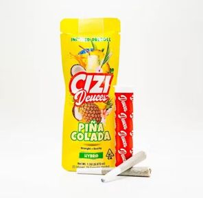 Deuces - Pina Colada - (2) Infused Pre-rolls 1.50 g