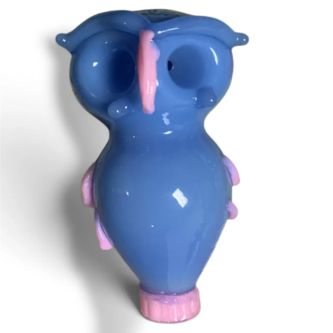 4.5" Owl Double Bowl Pipe