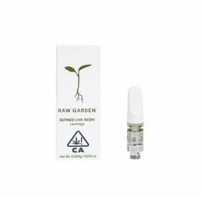 Raw Garden Vape Cartridge Purple Kush Cake Cartridge 0.33g