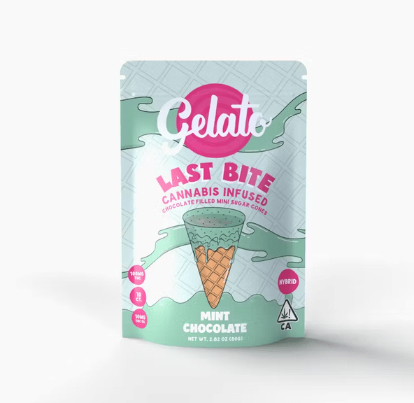 Gelato Last Bite Mint Chocolate 100mg