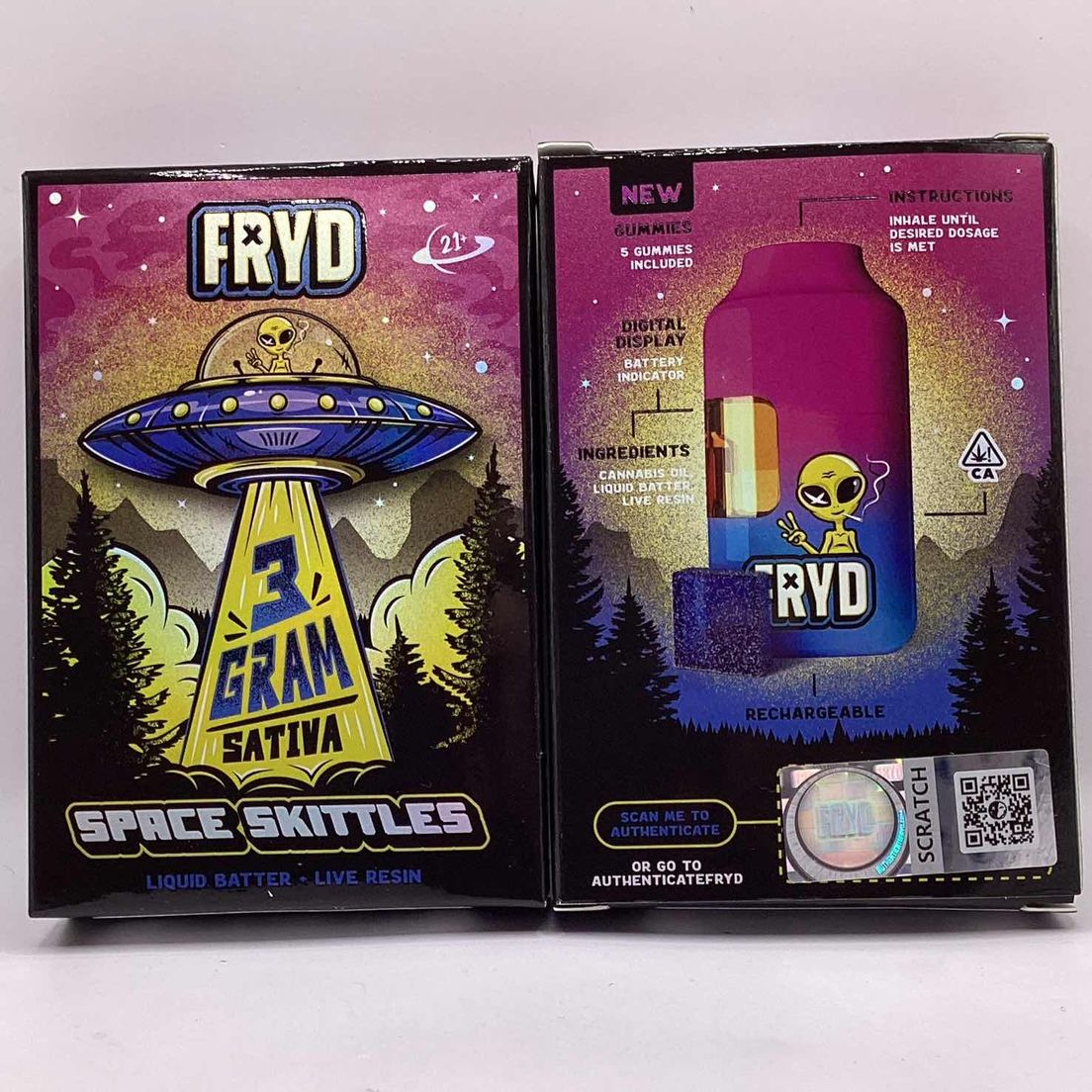 Fryd - Disposable - Space Skittles - 3g