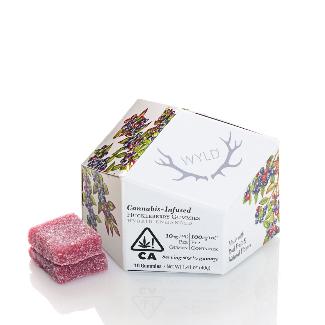 Wyld Gummies - Hybrid Huckleberry 100mg