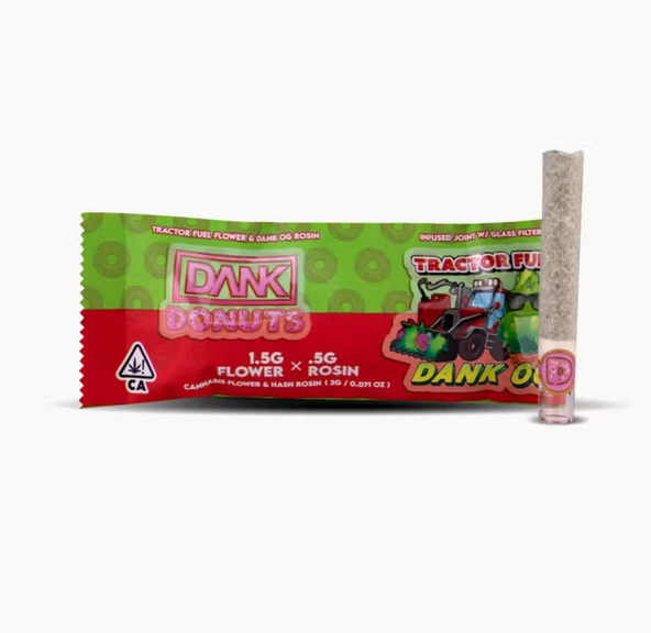 Dank Donuts Tractor Fuel x Og - Rosin Hole Joint