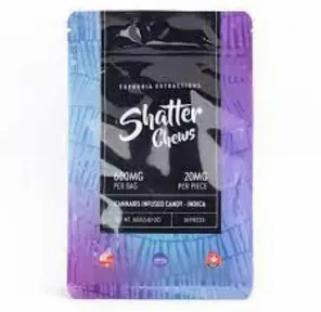 600mg Shatter Chews Party Pack - Indica 165.00 g