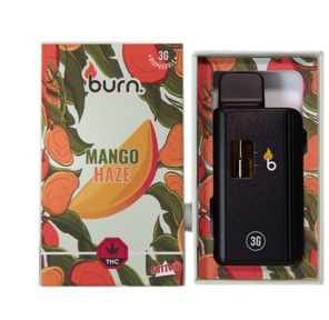 3 Gram Burn Disposable Vapes – Mango Haze (3 Gram)