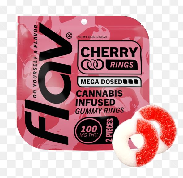 Flav - Macro Ring - Cherry - 100mg