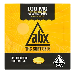 ABX 100mg THC Soft Gels 1ct (Single Piece)