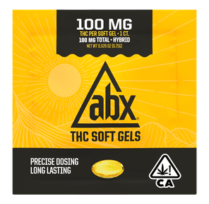 ABX 100mg THC Soft Gels 1ct (Single Piece)