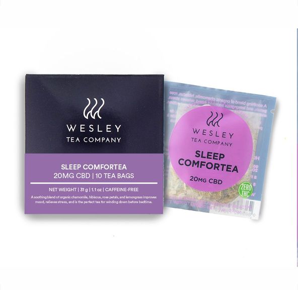 Sleep Comfortea 20mg CBD 10-pack | Wesley Tea