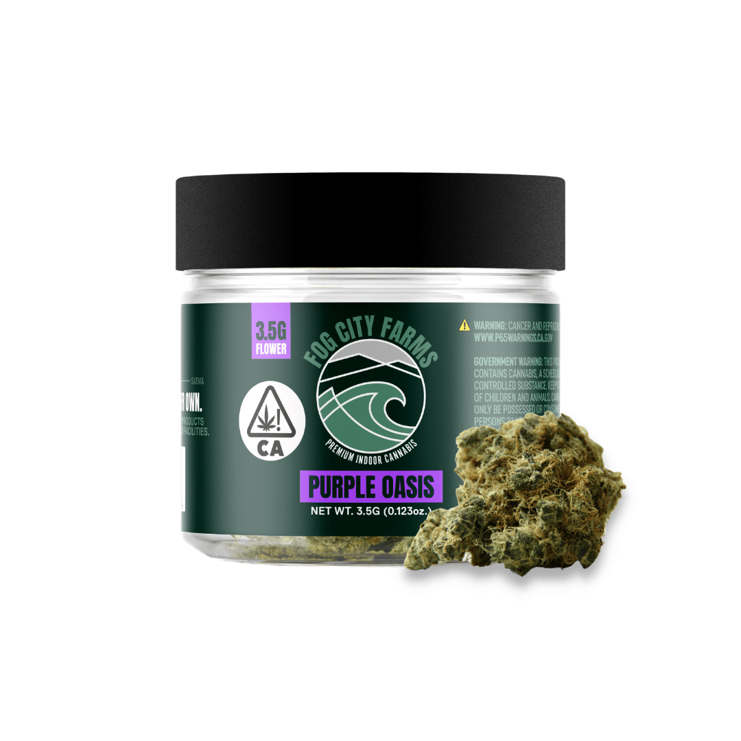 Fog City Farms - Purple Oasis 3.5g Premium Indoor Flower 3.5g