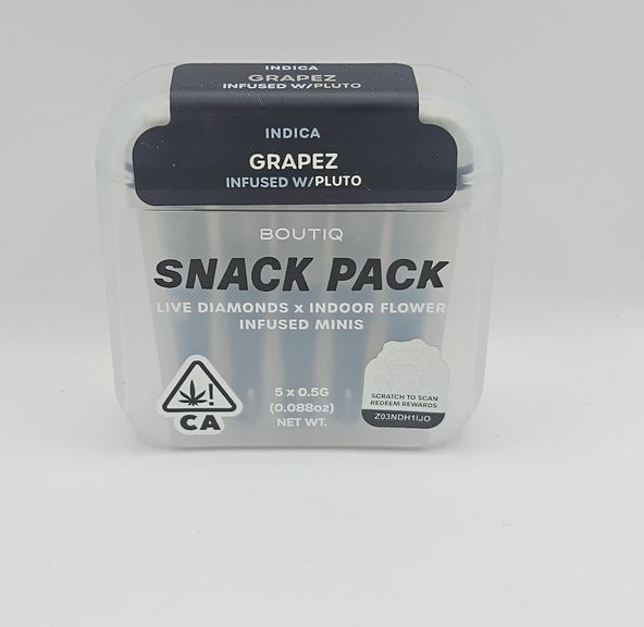 Boutiq Mini Joints (5ct) - Grapez w/ Pluto