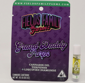 FIELDS FAMILY FARMS GDP LIQUID DIAMONDS 1G CARTRIDGE (PRE-ORDER $25)