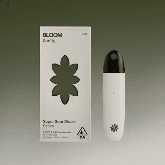 Bloom - Super Sour Diesel - 1g Live All-In-One