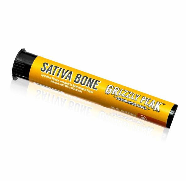 Grizzly Peak Infused Pre-roll Sativa Bone 1g