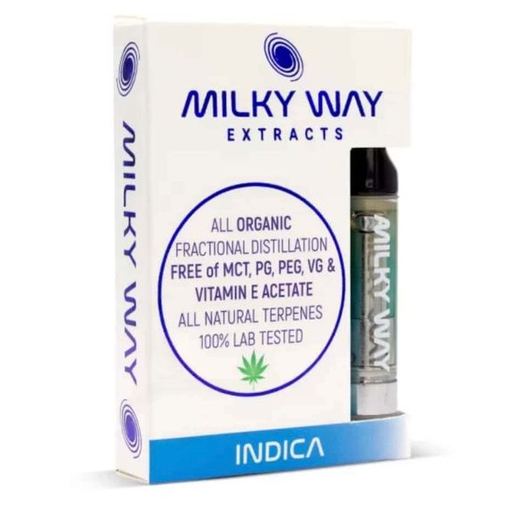Blue Zkittlez Vape Cartridge - Milky Way
