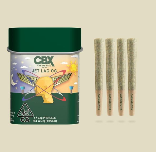 Cannabiotix- Jet Lag OG Preroll Tin 2g (I)