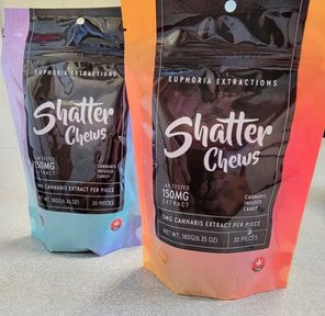 Euphoria Shatter Chews 150mg