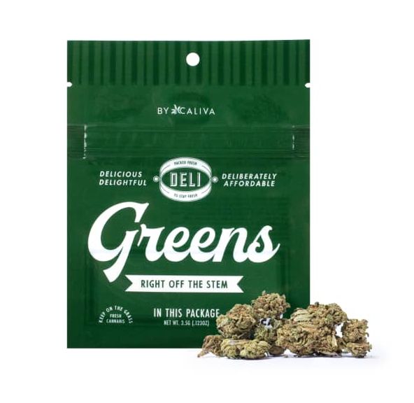CALIVA DELI GREENS - BLUE COOKIES - 3.5G - 26.86% THC