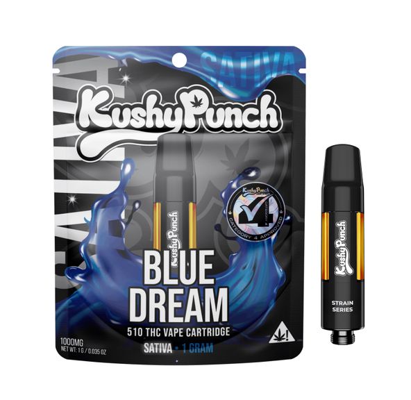 Kushy Punch- Blue Dream Cartridge 1g (S)