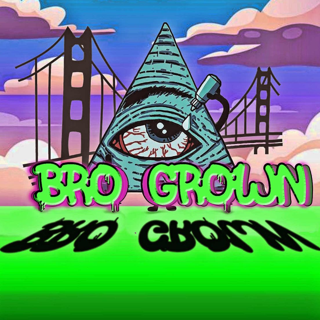 Bro Grown - Green Apple Gas 14G - FLOWER