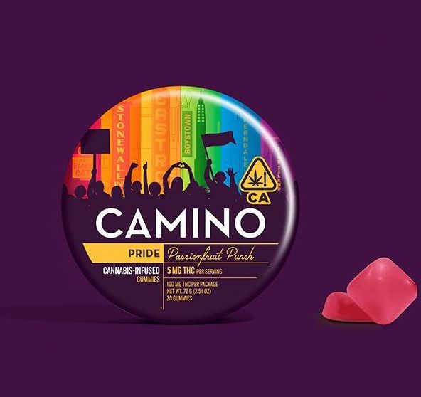 Camino Gummies Pride Passionfruit Punch 100mg
