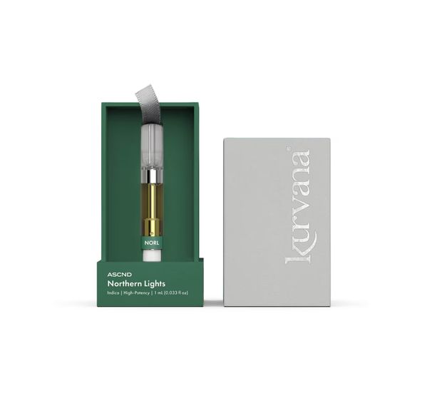 Kurvana | Vape Cart | 1g | Ascnd | Northern Lights