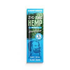 Zig Zag - Terpene Infused Hemp Wraps - Blue Dream