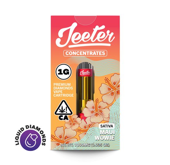 Jeeter | Vape Cart | 1g | Diamonds | Maui Wowie