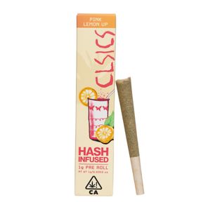 CLSICS Hash Infused Pre-roll Pink Lemon Up 1g