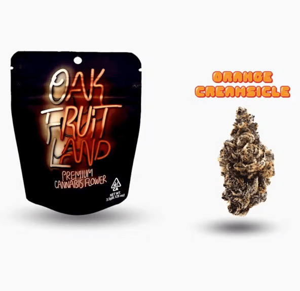 Orange Creamsicle Premium Flower - Black Label Series