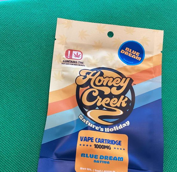 Blue Dream Vape Cartridge 1gHoney Creek