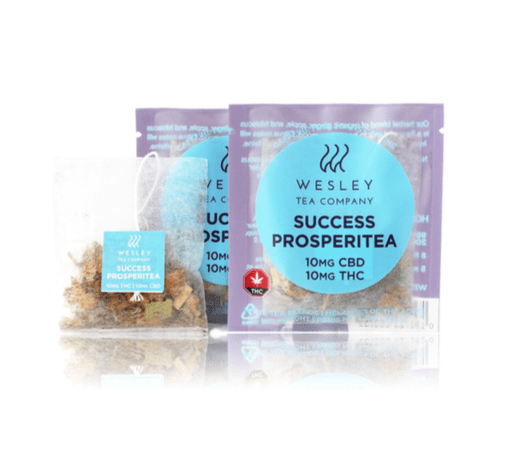 Success Prosperitea 10mg CBD-10mg THC Single | Wesley Tea