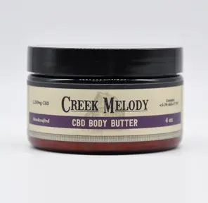 Creek Melody CBD Body Butter, 1200mg, 4oz