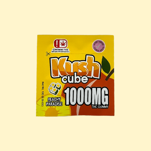 KUSH CUBE PEACHY PARADISE GUMMY 1000MG