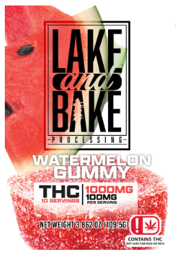 1000mg Gummies - Watermelon