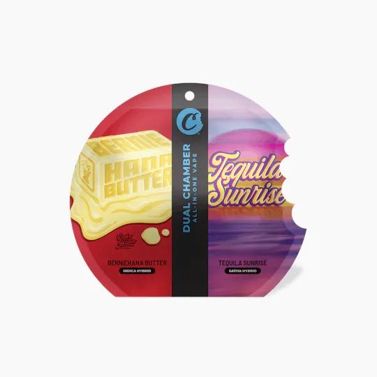 Cookies- Berniehana Butter & Tequila Sunrise Dual Chamber 3 in 1 Disposable (I/H)