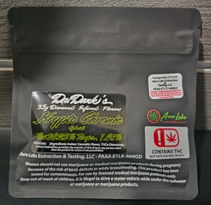 DR. DANK'S KRYPTO CHRONIC DIAMOND INFUSED FLOWER 3.5G