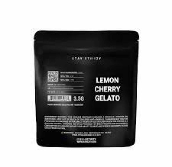 STIIIZY - 3.5G BLACK LABEL - Lemon Cherry Gelato 3.5g