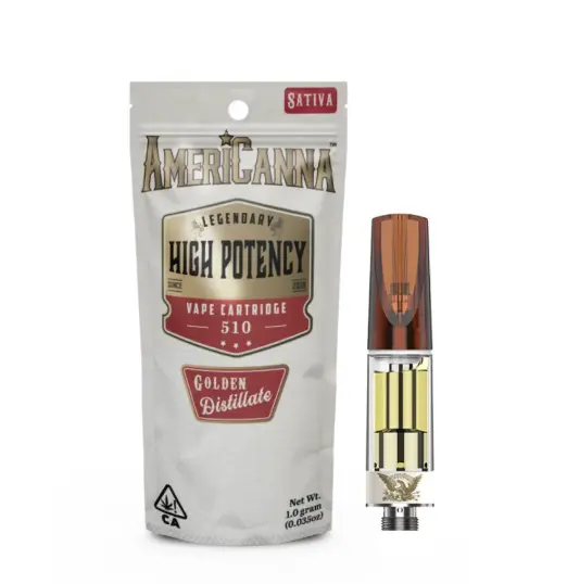 AmeriCanna - Sour Maui High Potency Distillate Vape Cart 1g