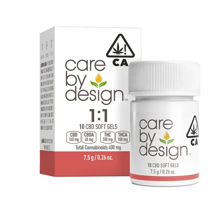 Care By Design Capsules CBD 1:1