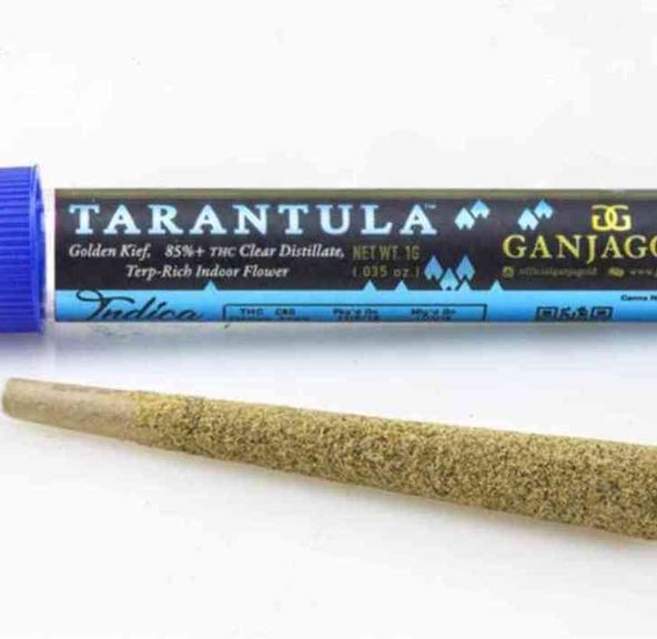 Ganja Gold - Preroll - Blue Tarantula - Forbidden Fruit - 1.2g