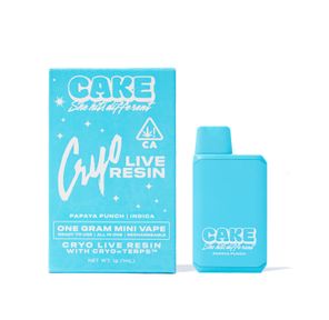 Cake Live Resin AIO Vape Papaya Punch 1g