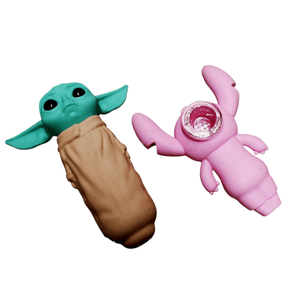 5" Silicone Yoda Star Wars Pipe