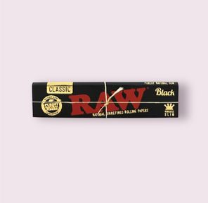 RAW Black Rolling Papers King slim